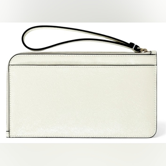 Kate Spade New York Staci Medium Leather Zip Wristlet in pale sapphirine - Picture 6 of 11